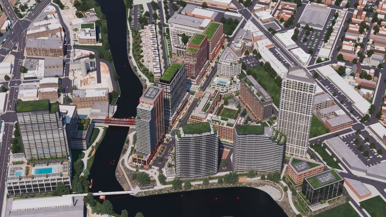 Foundry Park interactive site plan preview